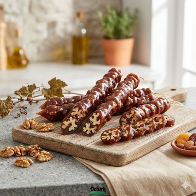 Hakiki Cevizli Sucuk (Köme) - Bol Cevizli 1Kg